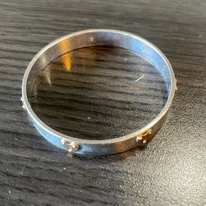 Silver and Rubedo Tiffany & co bracelet